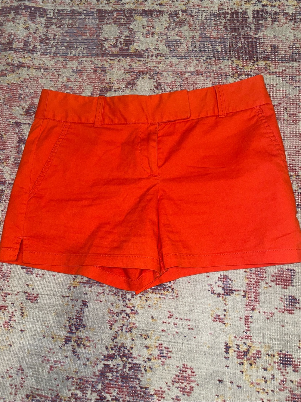 Loft Bright Orange Casual Shorts